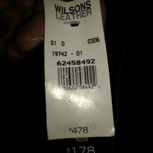 Wilson's leather  jacket.